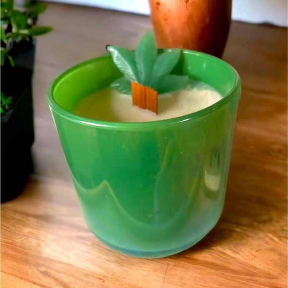 Gorgeous Hemp Wax scent is Goji Berry & Hemp with a green agate Crystal!Last 1️⃣ - Picture 1 of 2